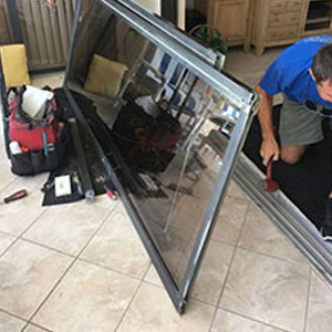 sliding glass door frame repair Pleasanton